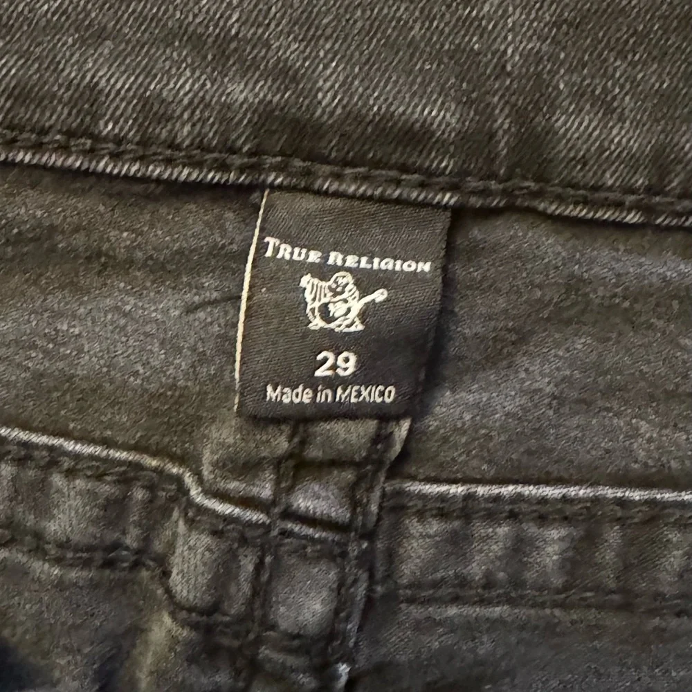 True Religion Ricky Relaxed Straight Jeans Black 29